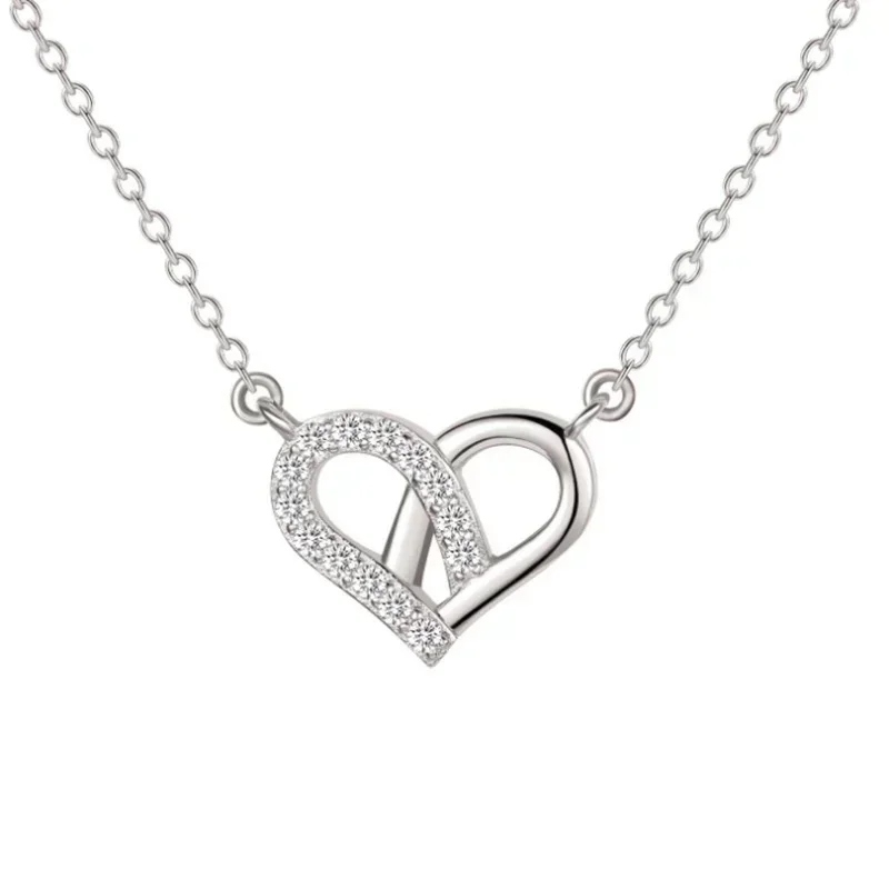 Big Love Crystal Chain Clavicle Necklace