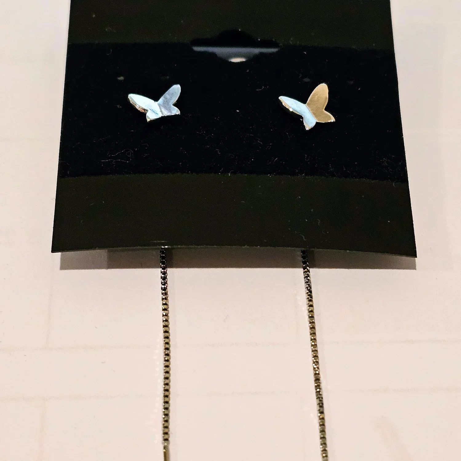 Butterfly  Threaders -  (S925) Plated