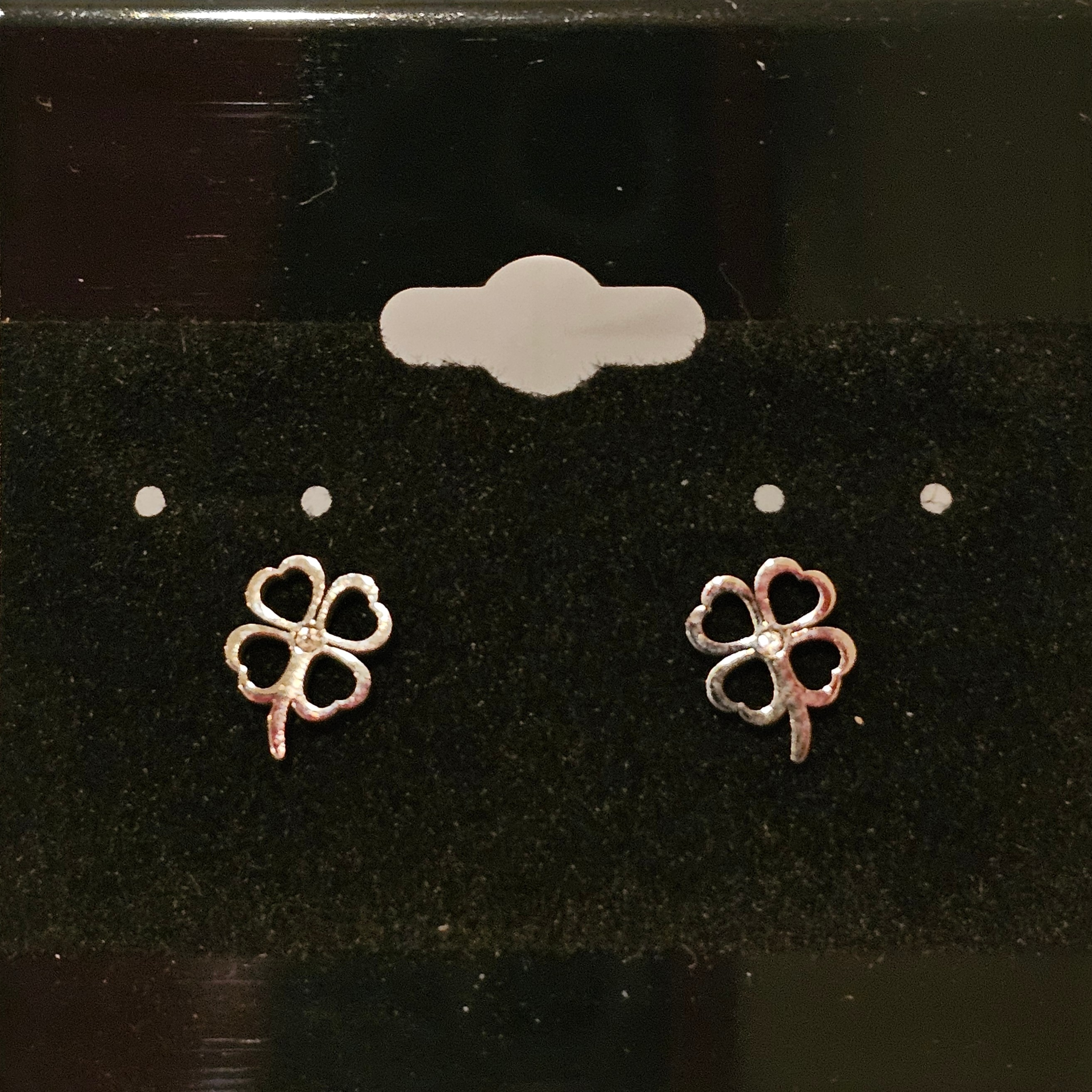 Set of 3 Pairs Stainless Steel Earrings - Silver Tone