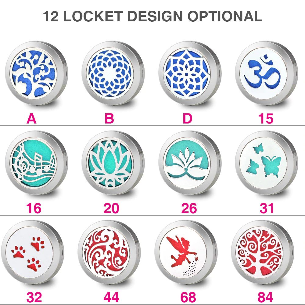 20mm Locket Hollow Flower Essential Oil Diffuser Hinged Bangle - Silver Tone