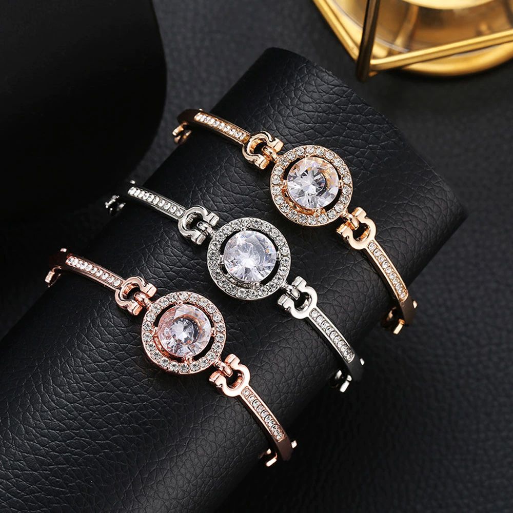 10mm Round CZ Bangle